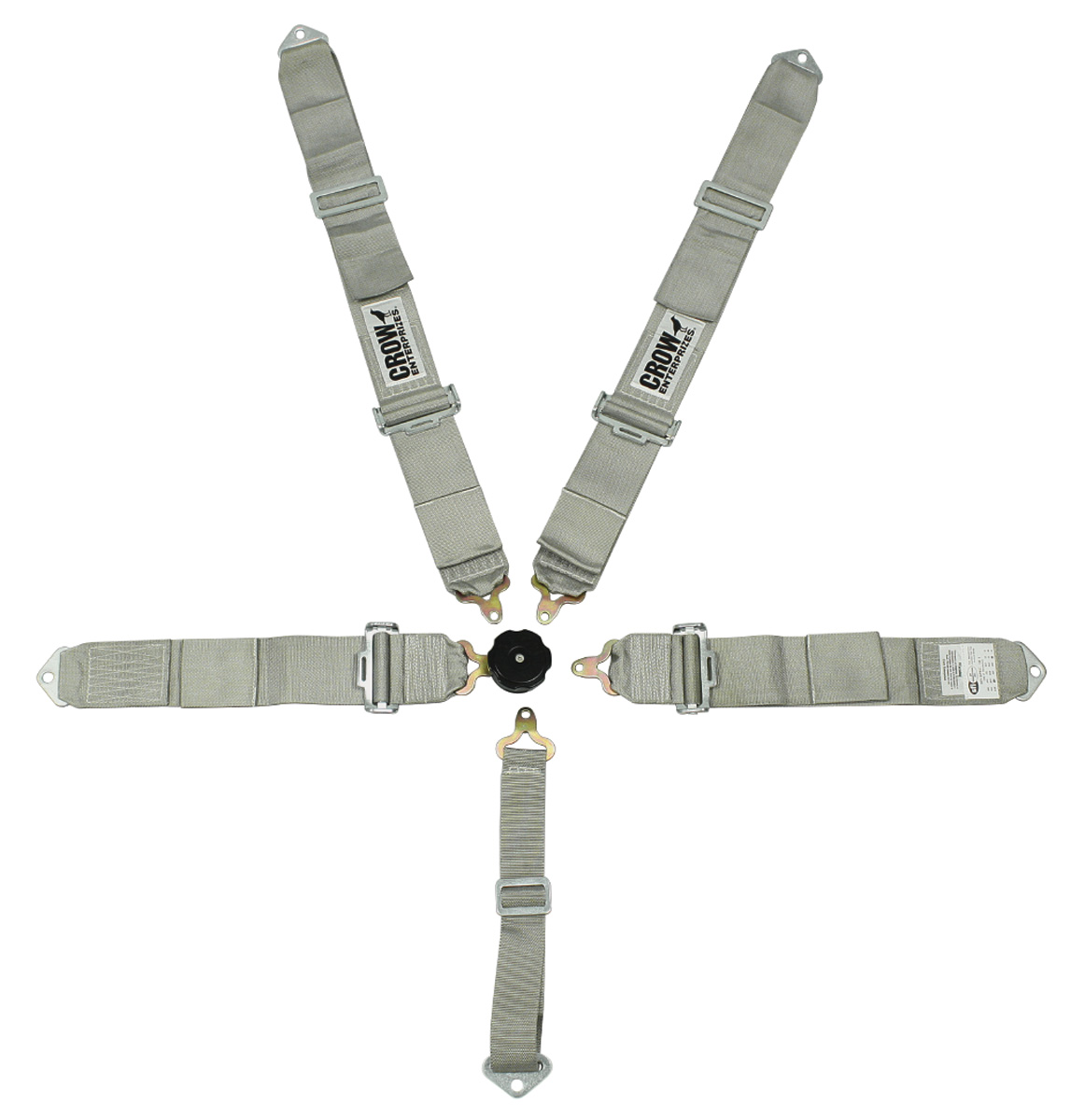 Crow Enterprizes Restraint Harness, Individual Mount, Crow, 5 Point