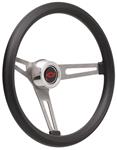 Steering Wheel Kit, 67-69 Chevrolet, Retro Foam, Hi Rise Cap, Red Bowtie
