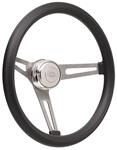 Steering Wheel Kit, 69-88 Chevy, Retro Foam, Tall Cap, Plain, Engraved Bowtie