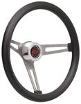 Steering Wheel Kit, 69-88 Chevrolet, Retro Foam, Hi Rise Cap, Red Bowtie