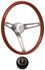 Steering Wheel Kit, 69-77 Pontiac, Retro Wood, Tall Cap, Arrowhead, Black