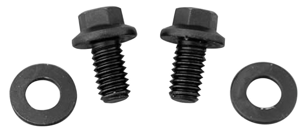 Bolts, Oil Pan, ARP, Pontiac, Black, Hex Head