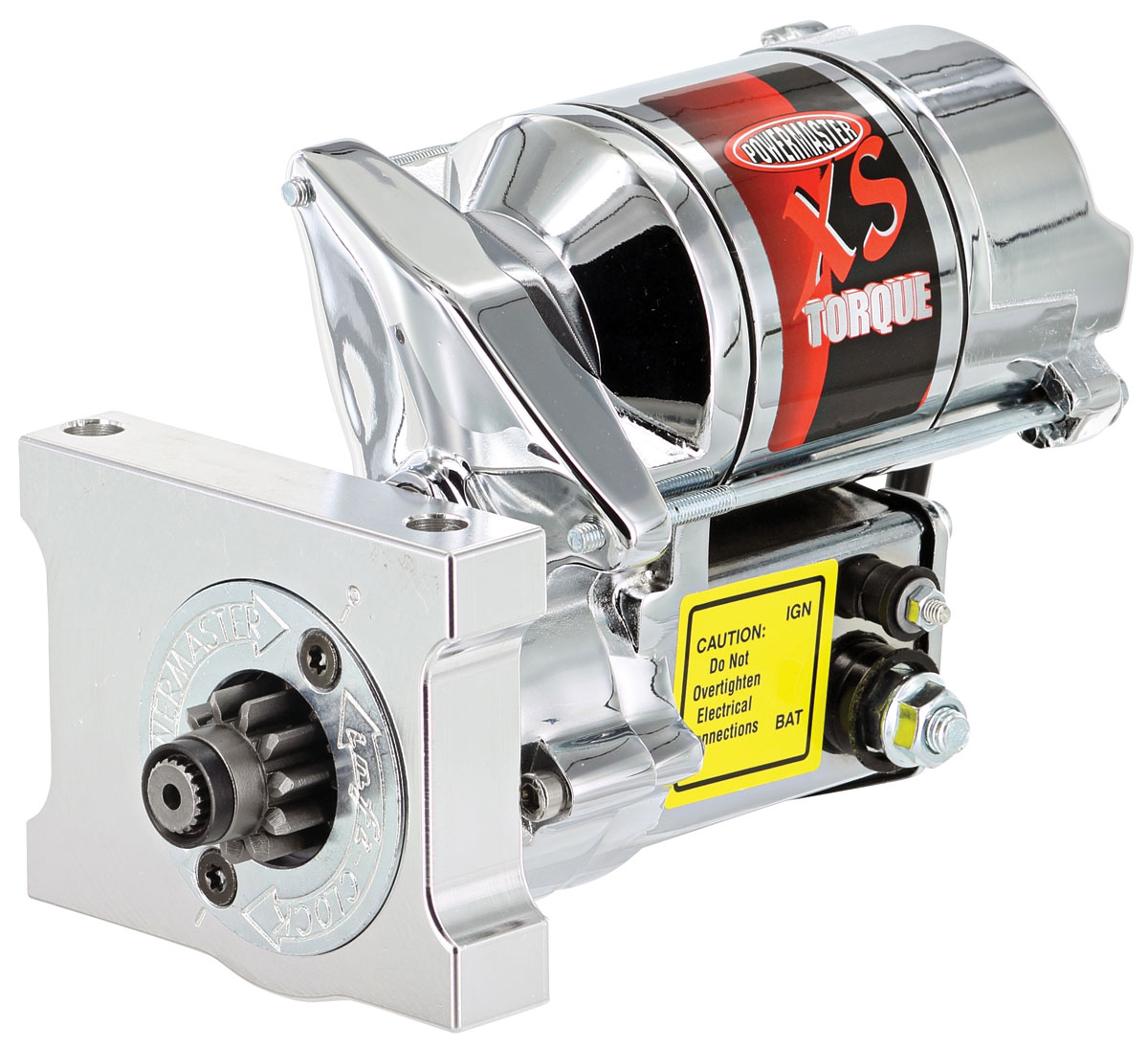 Starter, XS Torque, Powermaster, 168 Tooth, SB/BB, Straight Mount
