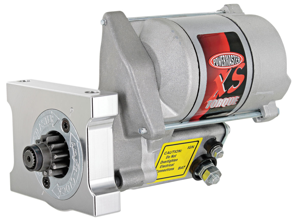 Powermaster Starter, XS Torque, Chevy 168T, Straight Mount, 200 Ft