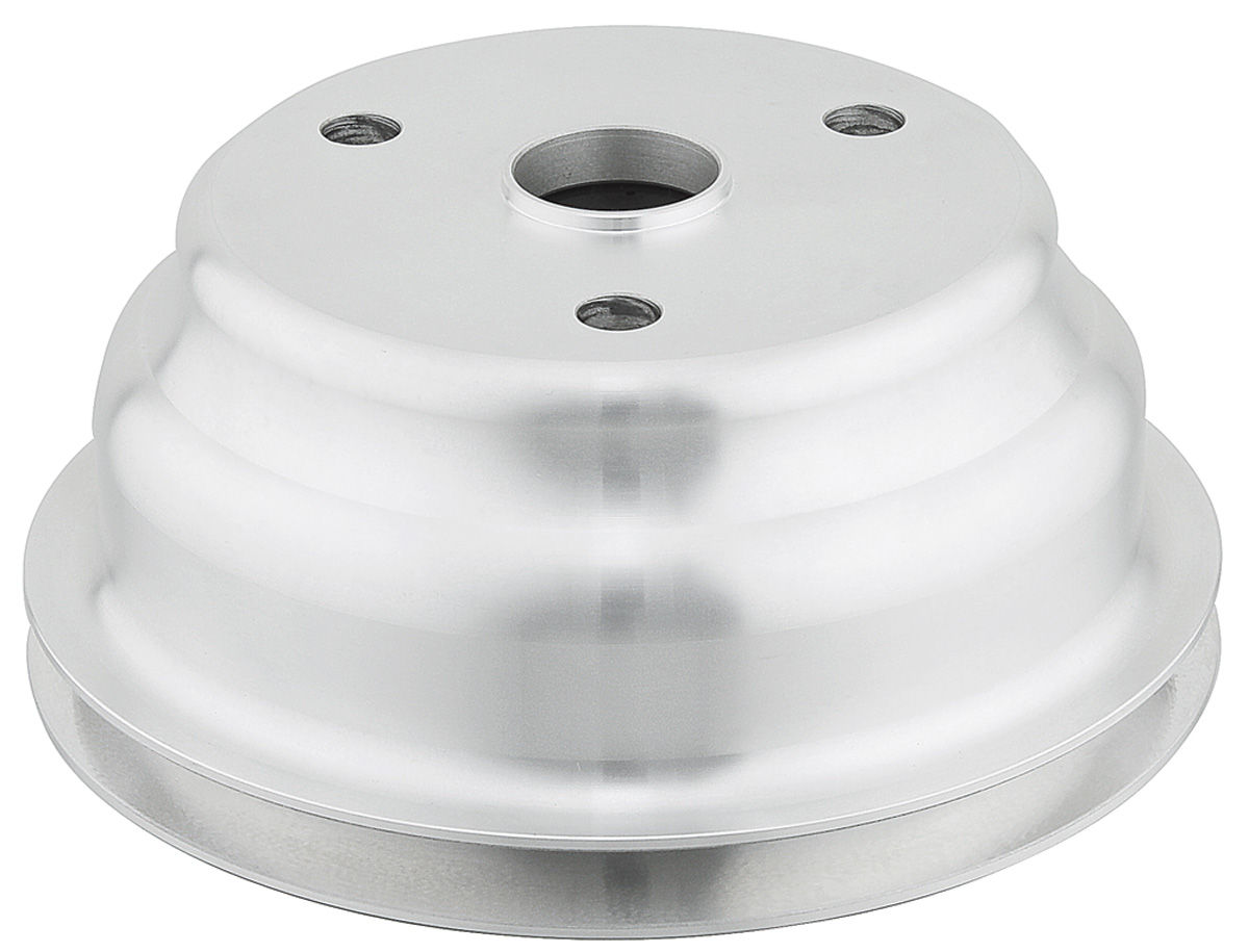 Pulley, Crankshaft, 196985 Small Block Chevy, Aluminum, Single Groove