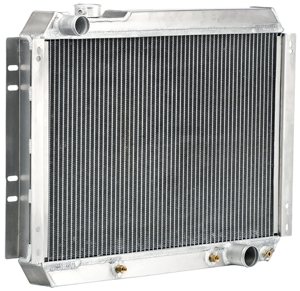 Radiator, Aluminum, Be Cool, 196667 Chev/EC, AT, Driver Upper/Pass