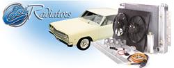 Cooling Module Assembly, Be Cool, 1968-77 A-Body/Pontiac, AT, Natural