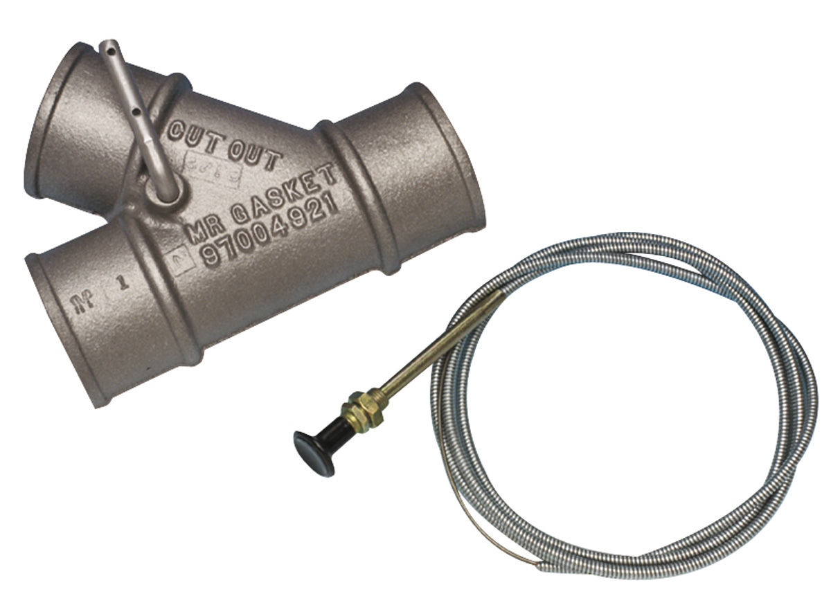 Exhaust CutOut, Cable Operated, Mr. Gasket