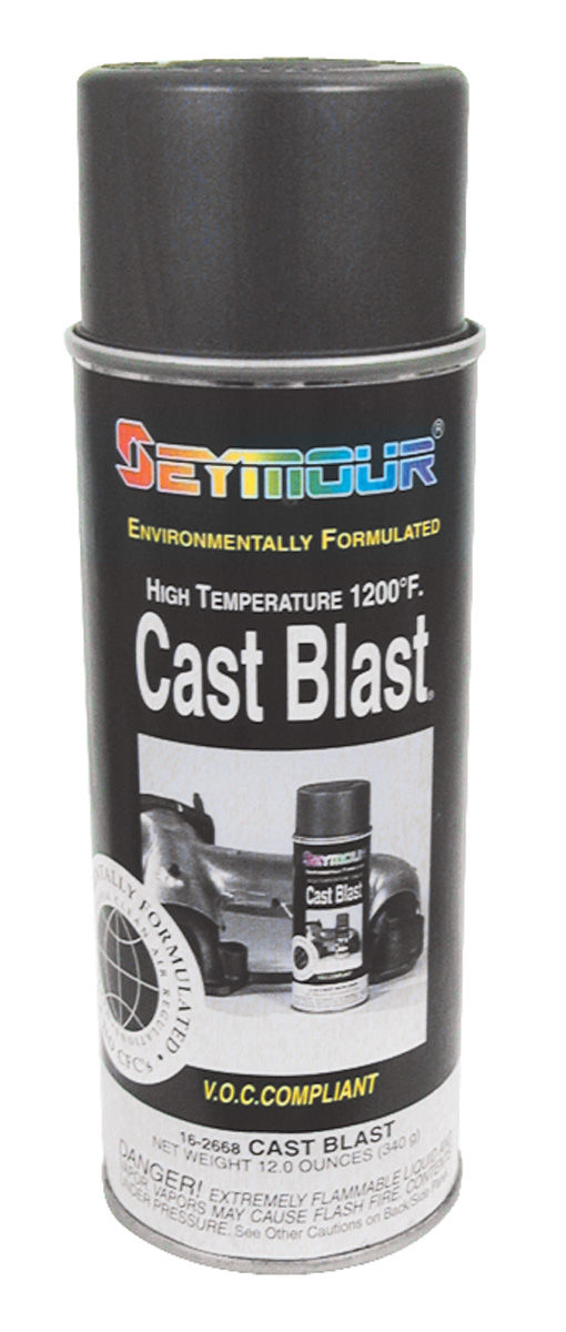 Paint, Hi Heat Cast Gray, 12oz.