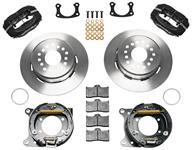 Disc Brake Set, Rear, Wilwood Forged Dynalite Pro, 1964-70 BOP, 12.19" Rtrs