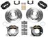 Disc Brake Set, Rear, Wilwood Forged Dynalite Pro, 1964-70 BOP, 12.19" Rtrs