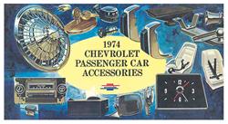 Accessory Sales Brochure, 1974 Chevrolet