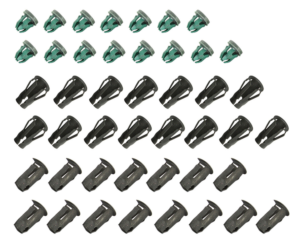 RESTOPARTS Assorted Barrel Nut Kit Set Of 45