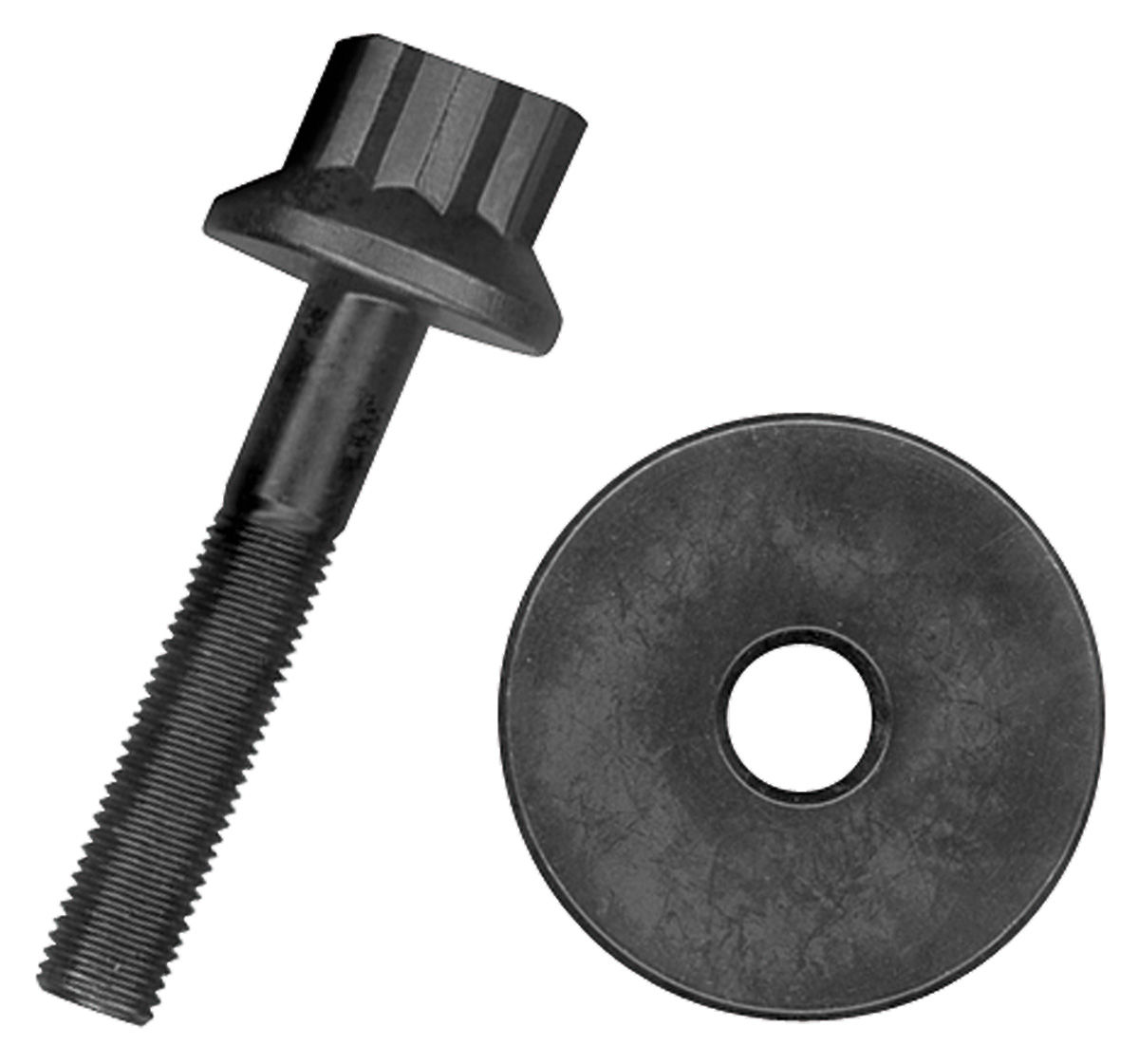 Bolt Kit, Damper, ARP, Olds V8, Black, 12 Pt