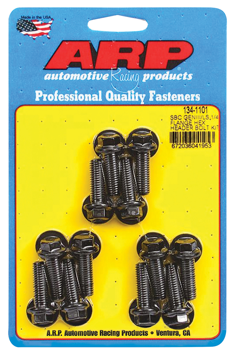 ARP Bolts, Header, LS Engine, 1/4" Flange
