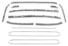 Brace Kit, Inner Roof, 1968-72 GTO, 5-Bow, 14pc