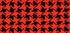Trunk Mat, Vinyl, 1960 Catalina Coupe/Convertible, Red Houndstooth