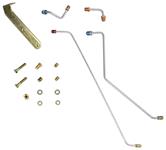 Brake Conversion Lines, Manual Drum Dual Master To Disc, 1966 Bonn/Cat/GP