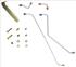 Brake Conversion Lines, Manual Drum Dual Master To Disc, 1966 Bonn/Cat/GP