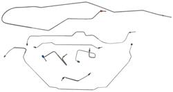 Brake Lines, Front/Rear, 1968-69 Riviera, Power Drum, 7 Lines