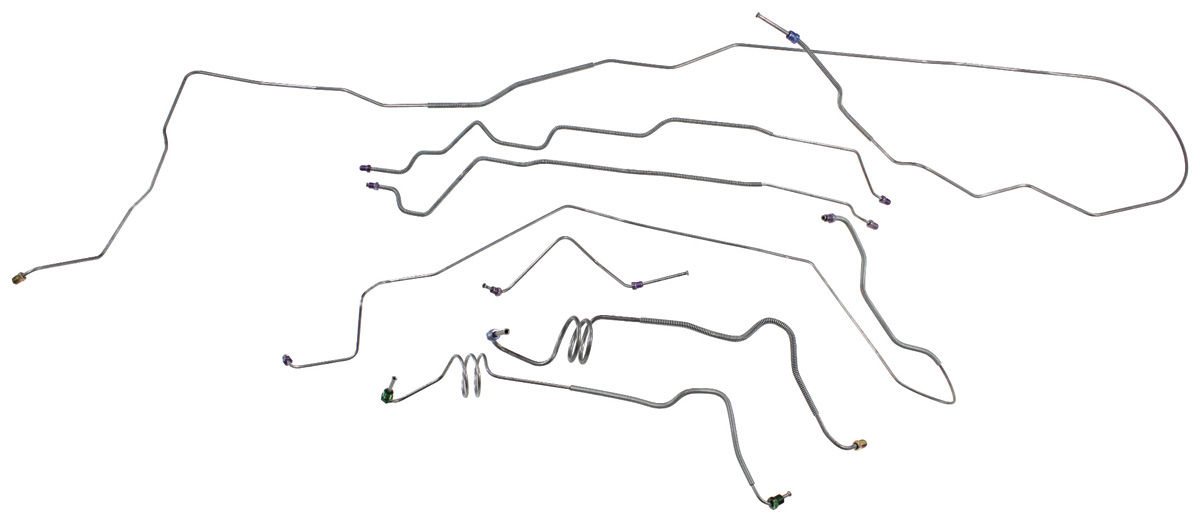 Brake Lines, Front/Rear, 197176 Riviera, Disc