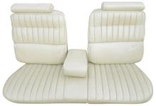 Seat Upholstery, 1973-74 Cadillac, Eldorado, Front Bench w/ Armrest