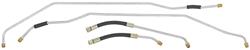 Cooler Lines, Hydramatic Transmission, 1959-60 Cadillac w/AC, 4pc