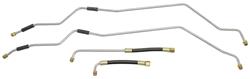 Cooler Lines, Hydramatic Transmission, 1959-60 Cadillac w/o A/C, 4pc