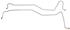 Cooler Lines, Hydramatic Transmission, 1962-64 Cadillac, 2pc