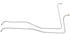 Cooler Lines, Hydramatic Transmission, 1965-66 Cadillac, 2pc