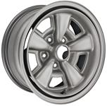 Wheels, 1971-72 CH/EC, 5-Spoke Rally, 15x7, 4-1/4" BS, 5x4-3/4" Bolt