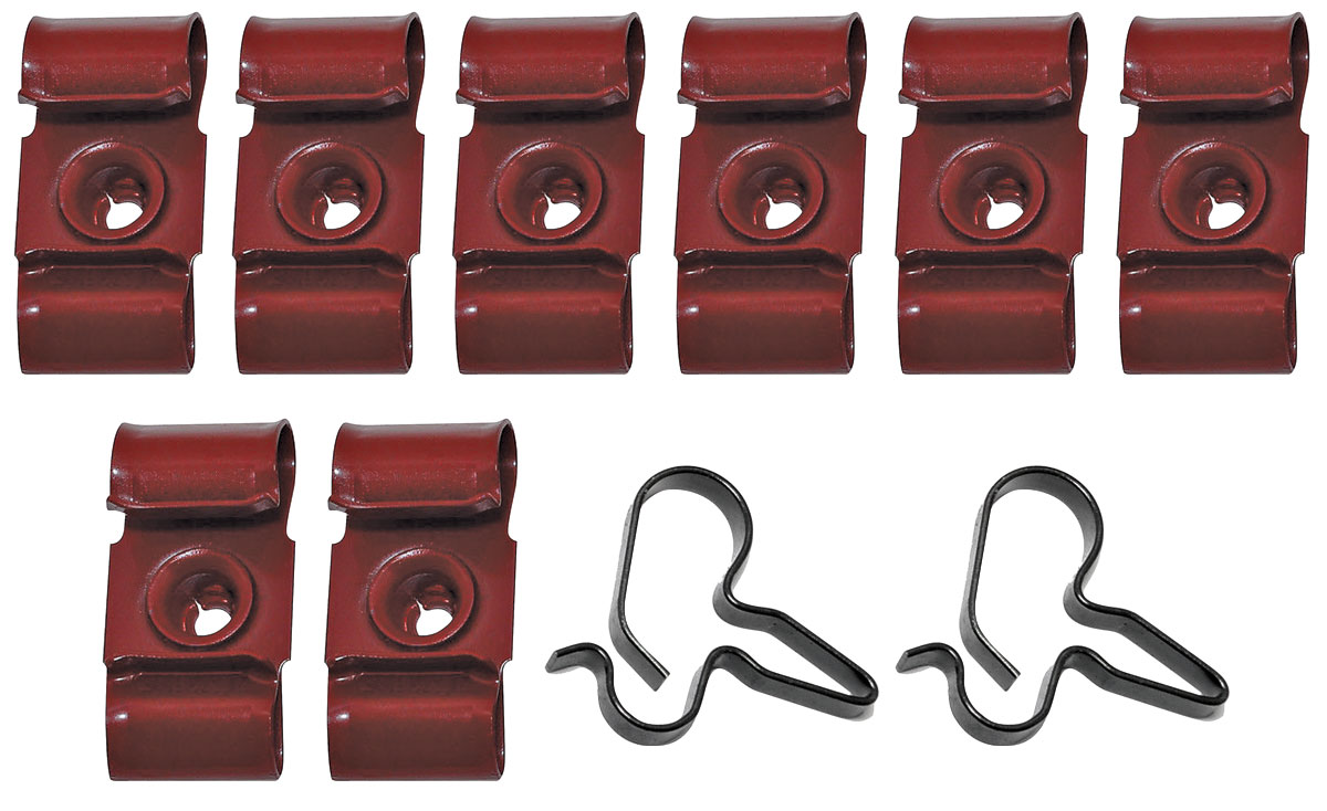 Clips, 1967 Chevelle/El Camino, Brake Line, 10pc