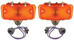 Park Light Assembly, 1968 Chevelle & El Camino, Pair