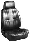 Lowback Bucket Seat with Headrest Pair