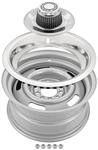 Rally Wheel Kit, 15x7 / 15x8 Wheels, 5-Lug, Tall Derby Cap, Steel