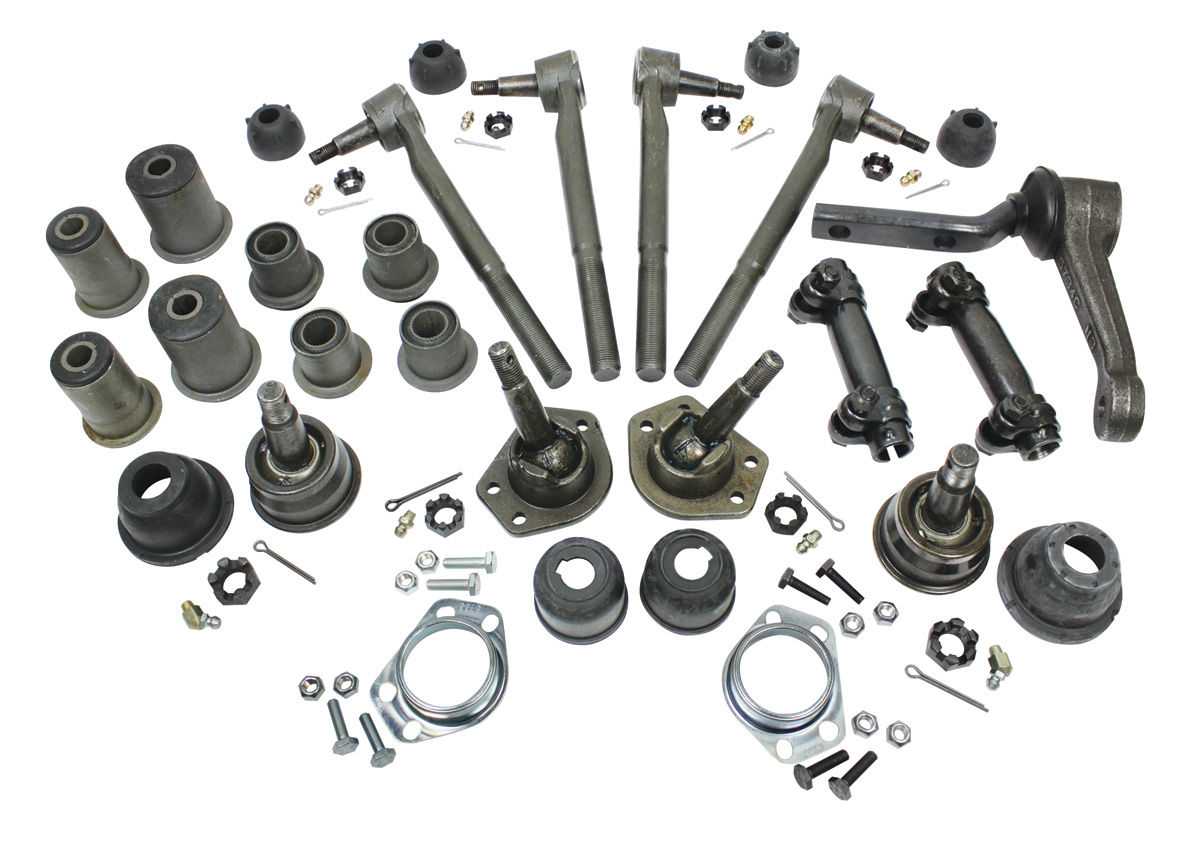 Moog Rebuild Kit, Front End, 197172 ABody, Round Bushings, Premium