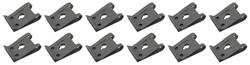 Fold-Over Clip Kit, For #8 Screw, 12pc