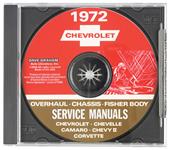 Service Manuals, Digital, Chassis/Overhaul/Fisher Body, 1972 Chevrolet