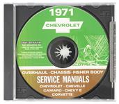Service Manuals, Digital, Chassis/Overhaul/Fisher Body, 1971 Chevelle