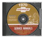 Service Manuals, Digital, Chassis/Overhaul/Fisher Body, 1970 Chevrolet