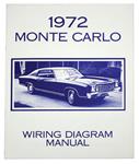 Wiring Diagram Manual, Complete Chassis, 1972 Monte Carlo