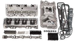 Power Package, Top End, Edelbrock, SB Chevy, 410 HP