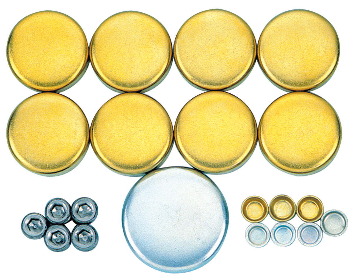 Freeze Plugs, Small Block Chevy 283350, Milodon