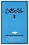 Owners Manual, 1980 Malibu