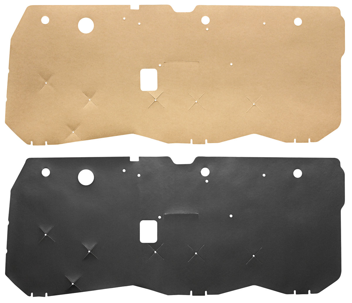 197881 2 door Malibu Lower rear quarter window trim Auto Parts