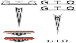 Emblem Kit, 1965 GTO, Exterior