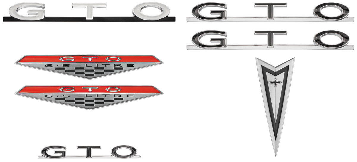 Emblem Kit, 1967 GTO, Exterior