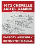 Factory Assembly Manual, 1972 Chevelle/El Camino/Monte Carlo