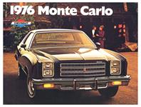 Sales Brochure, Full Color, 1976 Monte Carlo