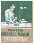 Service Manual, Chassis Overhaul, 1971 Chevrolet